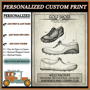 Unique Golf Shoes Etsy