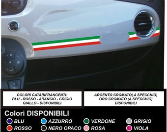 Sticker TRICOLORE stickers dashboard adhesive for dashboard decals