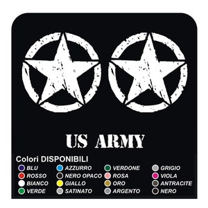 3 ステッカー スター + US ARMY カスタム バイク