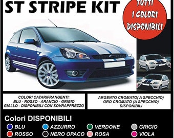 stickers Stripes Car Vinyl Graphic Decals adhesive bands racing stickers tuning stickers compatible with fiesta and car same cat.