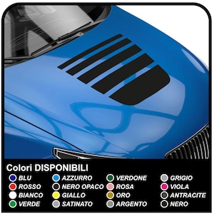 Decoration hood SPORT stripes hood stickers decorations strip TUNING car