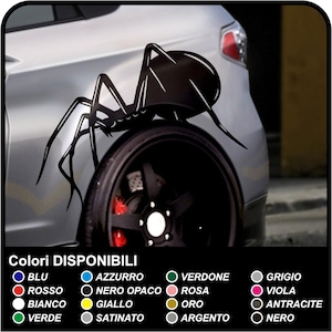 SPIDER SIDE STICKERS for cars spider stickers 80 cm personalized car decoration tattoo car spider tattoo spider stickers