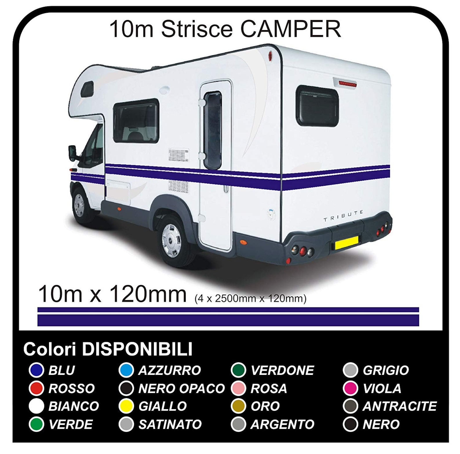 Stickers for Motorhomes in Vinyl Strips 10metre Graphic Etsy Singapore