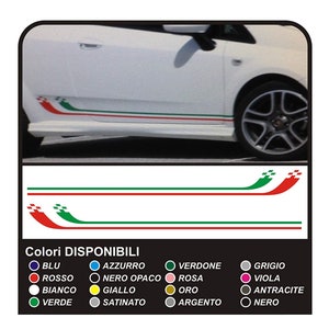 Tricolor KIT bumper and side panels Super Sport ITALIA