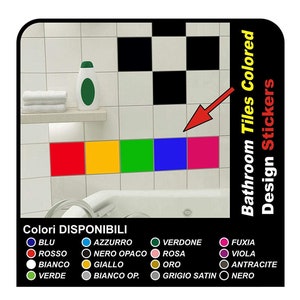 9 Tile stickers cm 20x20 decoration tile kitchen and bathroom stickers