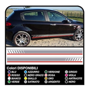 Strip band side bands TUNING stickers