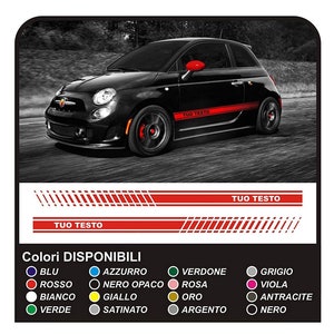 Lateral stickers side decal decals Side
