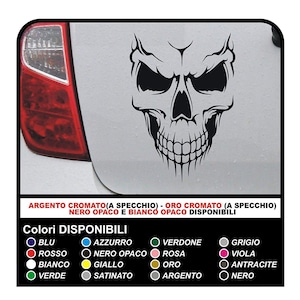 Adhesive skeleton Tuning Stickers Decals Rally
