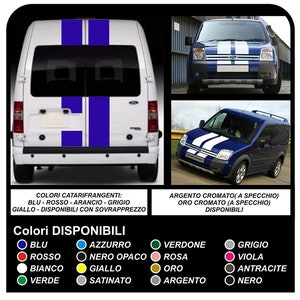 Van graphic strips stickers decals adhesive bands Stickers Decal