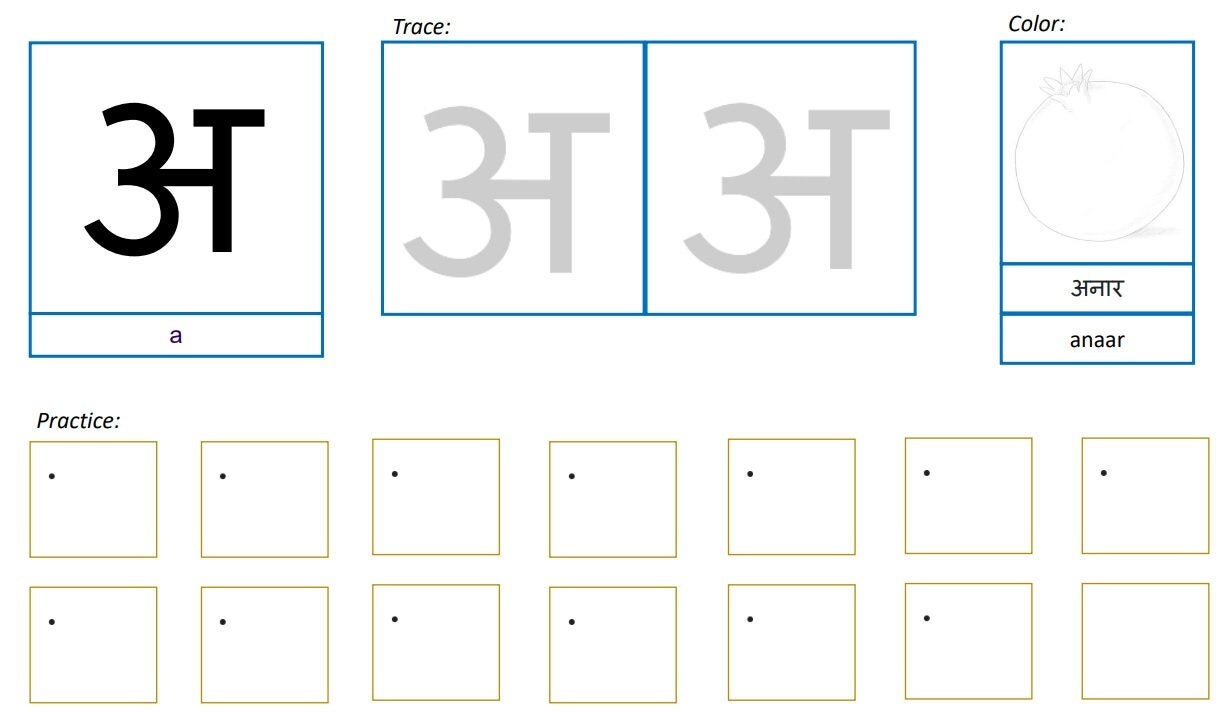 hindi varnamala fun worksheets full set download etsy