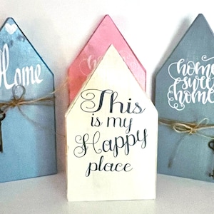 Personalized Wooden House Sign