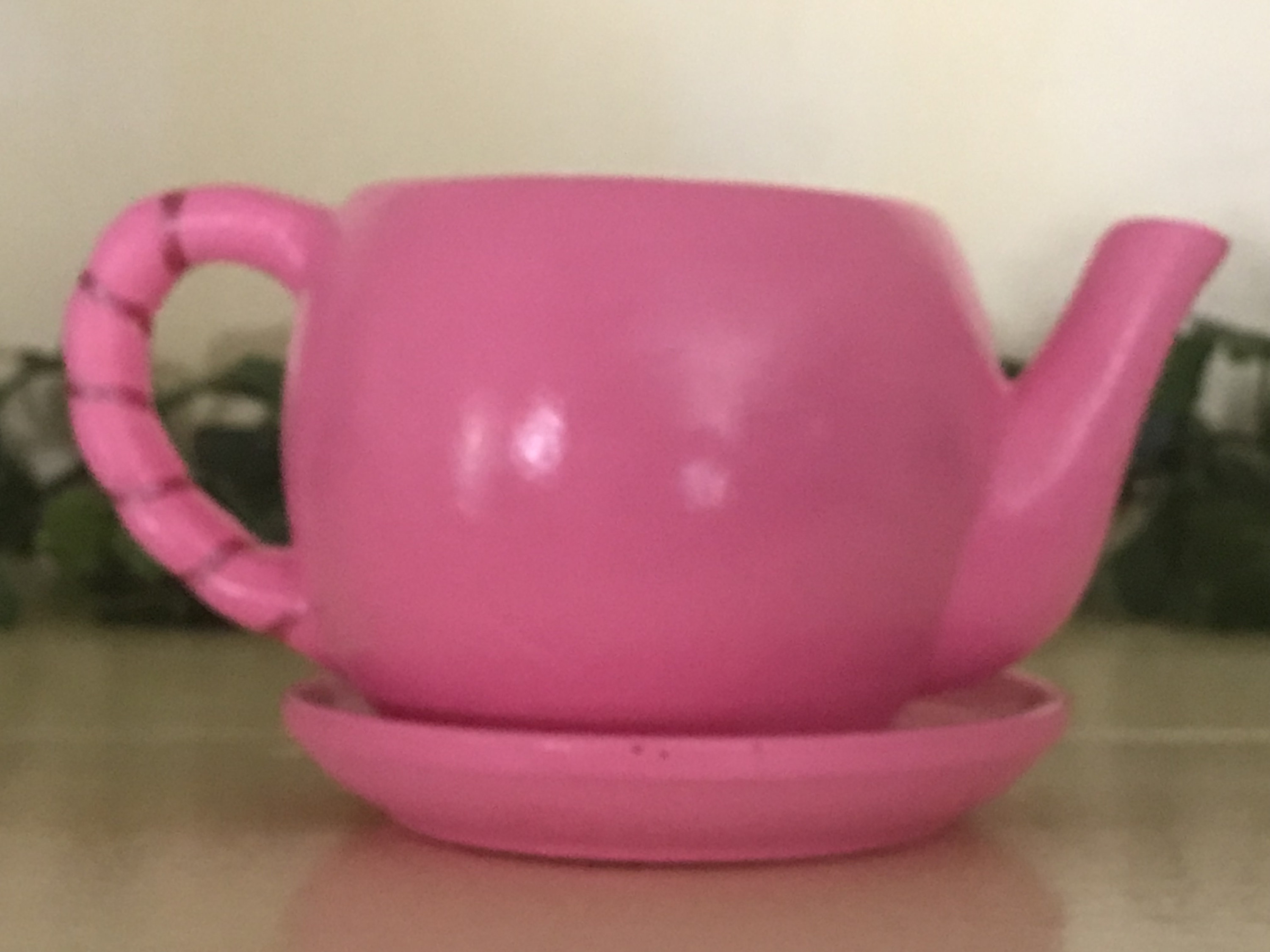 Ceramic Teapot Planter Ceramic Flower Pot Motivational Etsy