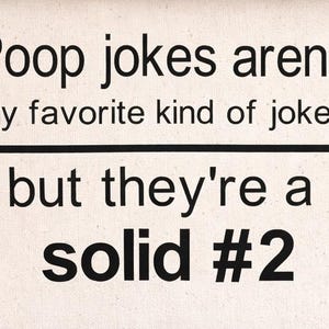 Humorous Bathroom Sign, Guest Bath Decor, Airbnb Powder Room Sign, Poop Joke Wall Art image 4