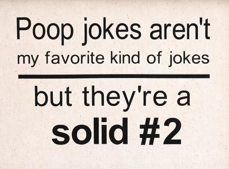Humorous Bathroom Sign, Guest Bath Decor, Airbnb Powder Room Sign, Poop Joke Wall Art image 4