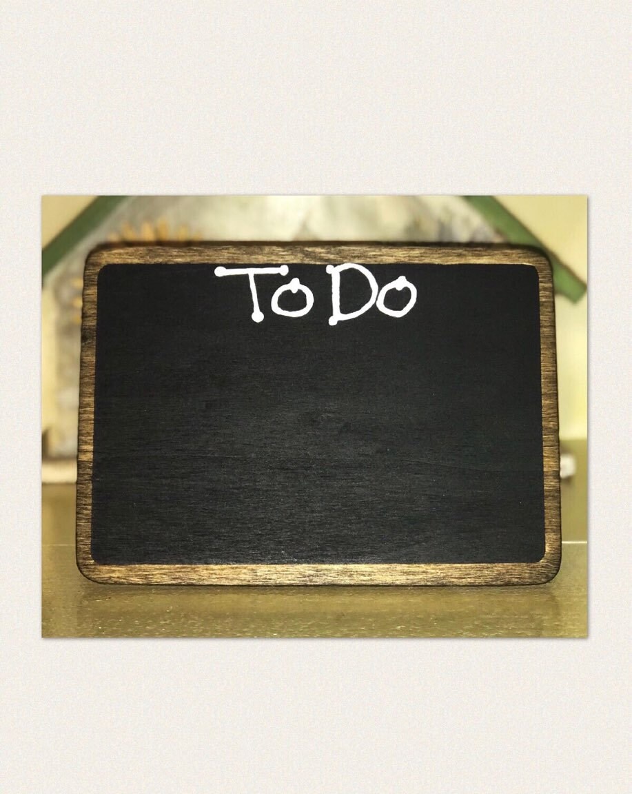 Customized ChalkboardHandheld Chalkboard Framed Chalkboard Etsy