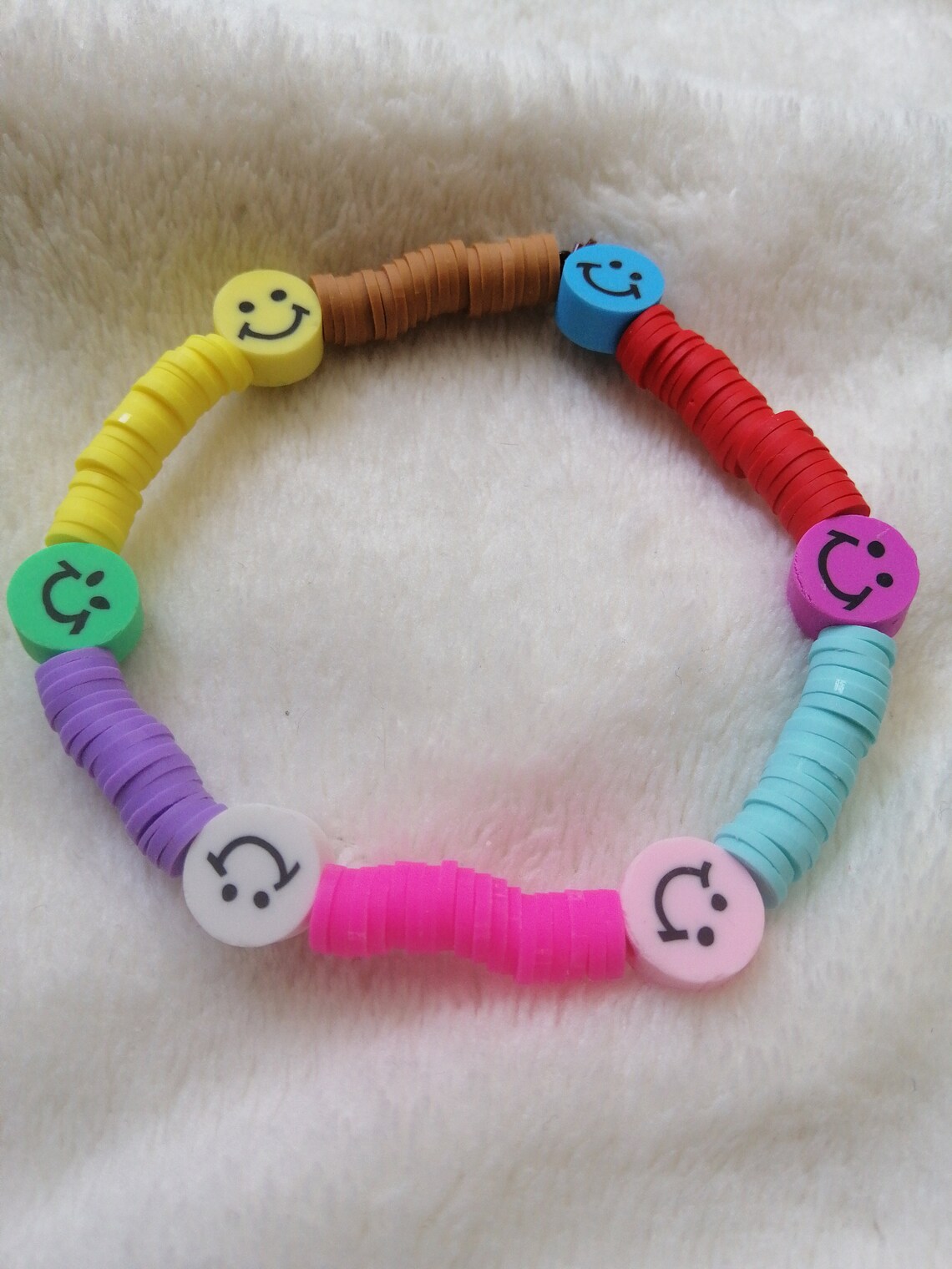 Personalised Handmade beaded candy bracelets Summer Etsy