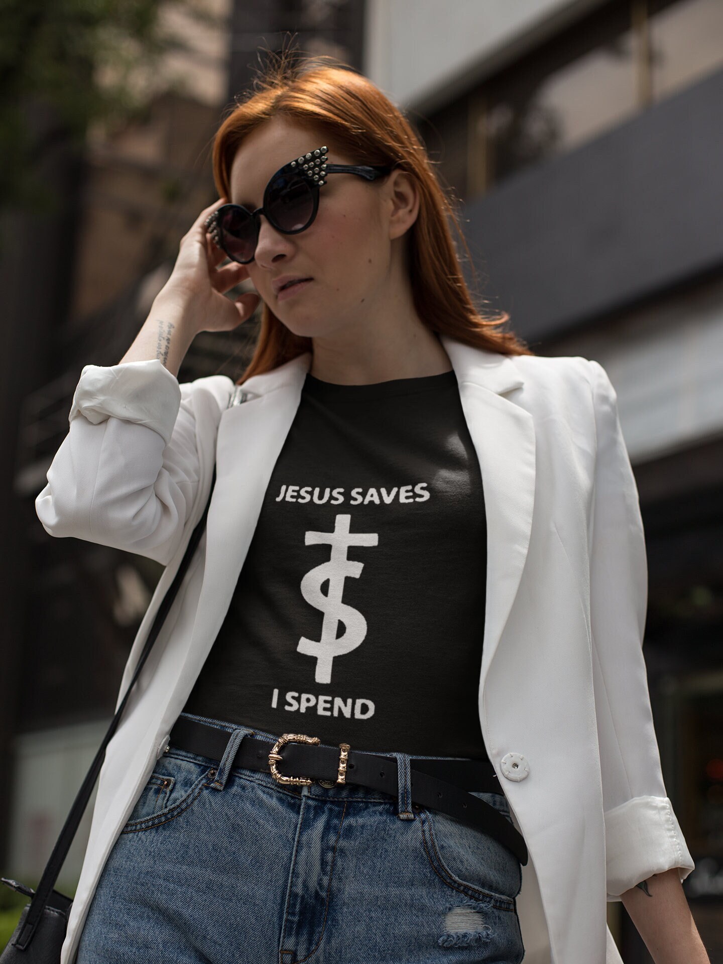 Jesus Saves I Spend - Etsy