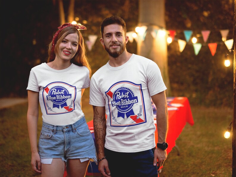 pabst blue ribbon t shirt