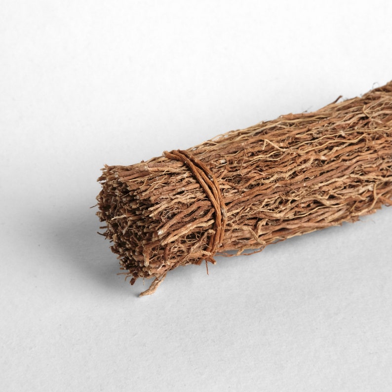 Indian Vetiver Smudge Stick Vetiver Roots Bundle Fragrant Etsy