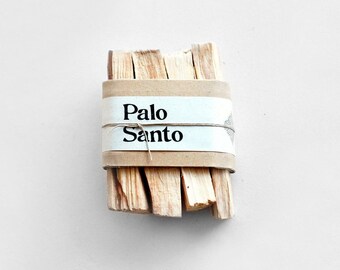 Palo Santo Sticks, Extra-Resinous Ethical Peruvian Palo Santo Smudge Stick, Sustainably Sourced Smudging Kit, Meditation Natural Incense.