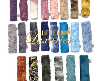 Handmade Minky Seat Belt Cover | Faux Fur | Soft Car Accessories | Neck Comfort