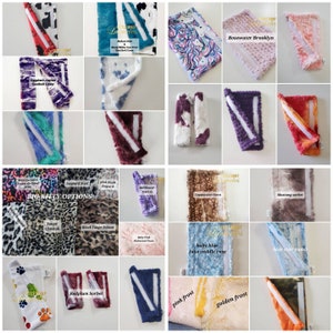 Minky Seat Belt Cover | seatbelt | You Pick | Inventory on Hand | Pony | Hide | Glacier | Paloma | Forest Fox | Snowy Owl | Frost | Bella