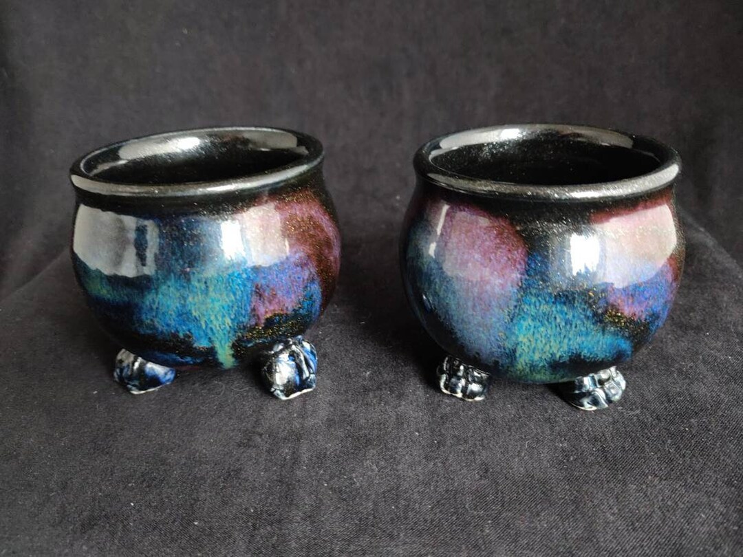 Ceramic Cauldron Bowl Etsy