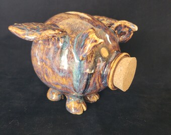 When Pigs Fly Ceramic Piggy Bank