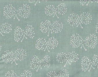 19,90 Eur/mètre Japon tissu coton mètre papillon 50 cm x 110 cm Butterfly mint double gauze G579e