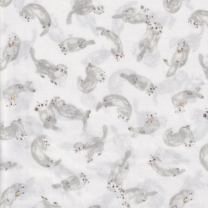 22,90 EUR/metro Tela japonesa moderna de algodón translúcido fino 50 cm x 110 cm blanco nutria Lawn G723a