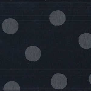 22.90 Eur/Meter Japan Fabric Modern Cotton Linen Canvas 50 cm x 110 cm Soft round marine blue G491i
