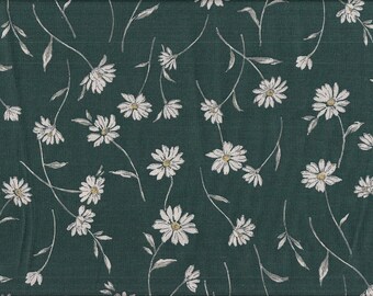 28.00 Eur/Meter Oilcloth Japan laminated cotton fabric 50 cm x 110 cm Moment - Margaret green UT531c