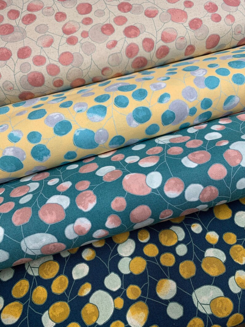 19.90 Eur/meter Japanese Fabrics Modern Cotton Linen By the Etsy