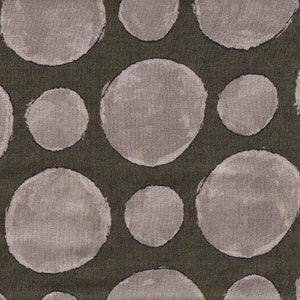 22,90 Eur/Meter Japan Fabric Kokka Modern Cotton Linen Viella 50 cm x 110 cm Dots large green G4037f