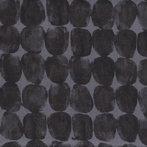 23,90 Eur/meter Japan Fabric Kokka Modern Viscose Linen 50 cm x 110 cm Dot gray G4035c