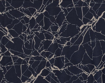 19,90 Eur/Meter Japan fabric traditional cotton marble pattern 50 cm x 110 cm Dairiseki navy C6013c