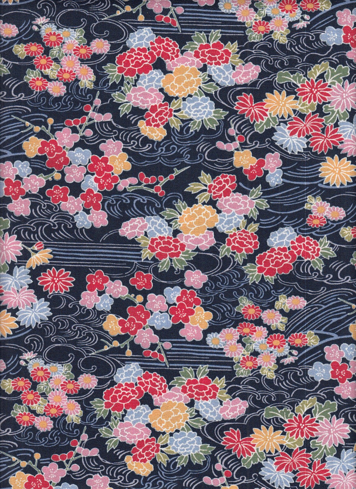 19.90 Eur/meter Japan fabric traditional cotton 50 cm x 110 cm Etsy