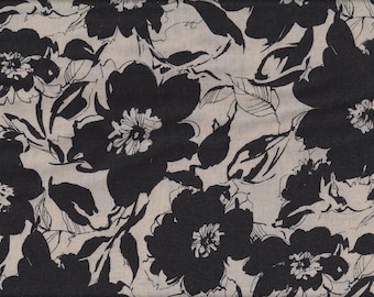 little black dress fabric by basic grey Moda Pre-cut 24 Block Rail Fence Quilt Kit main image 0