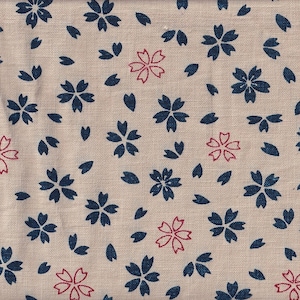 29,90 Eur/meter traditional Japanese fabrics cotton 50 cm x 110 cm Sakura white E2108b