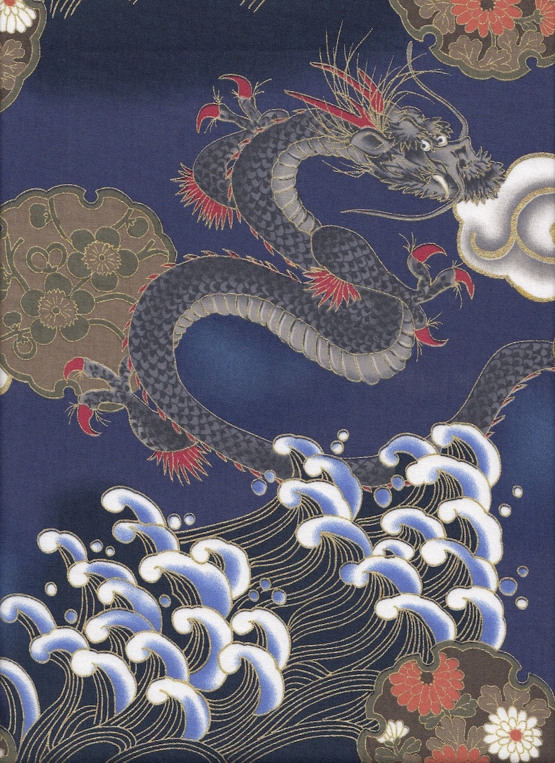 1990 Eur/meter Traditional Japanese Fabrics Cotton 50 Cm X Etsy