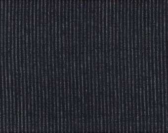 19.90 euros / mètre tissu Japon traditionnellement coton 50 x 110 rayure cm Indigo E1214