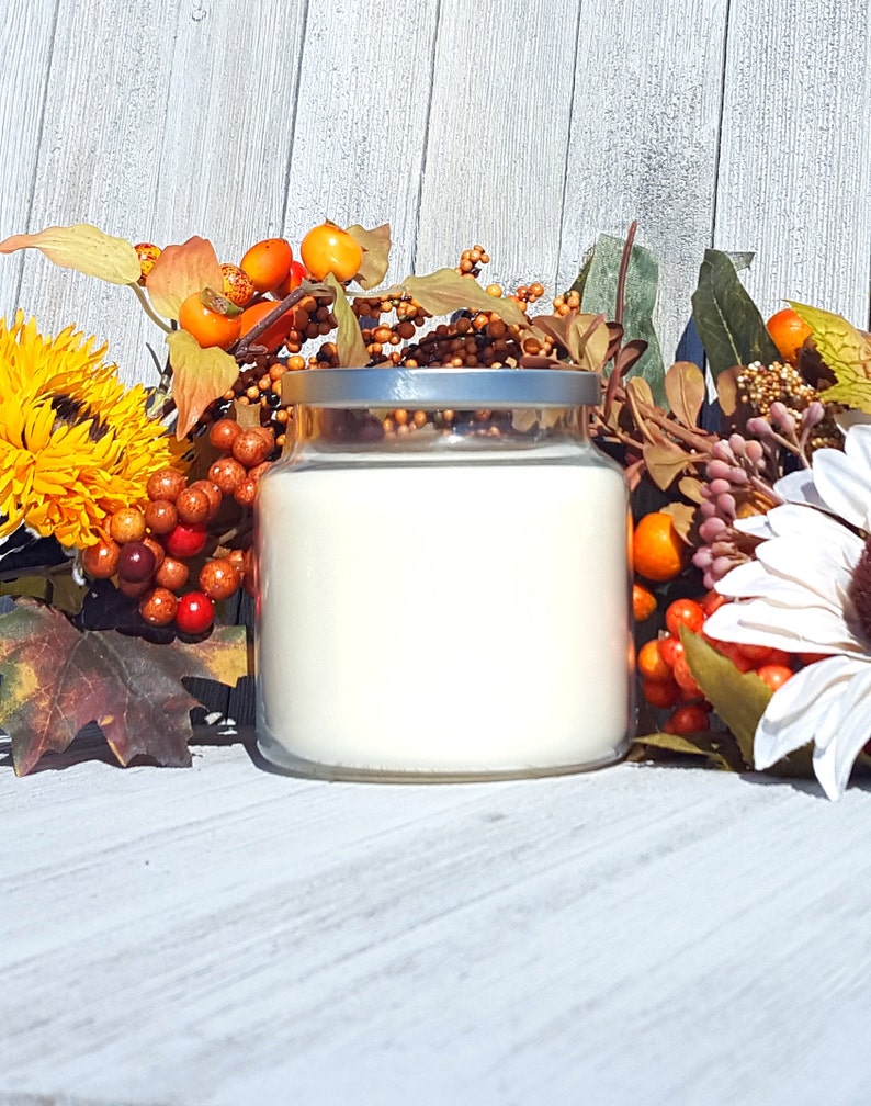 Amish Quilt Spiced Soy Candle All Natural Candle Spicey Etsy