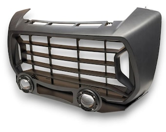Can-Am Ryker skidplate vooraan - Ronde LED's
