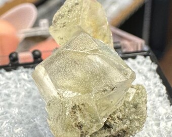 Calcite Crystals from Sokolovskoe Iron Mine Russia