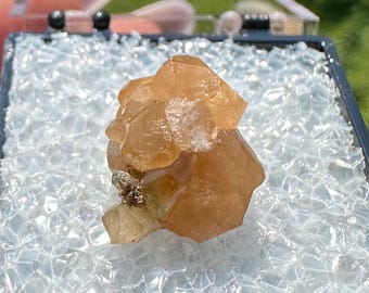 Orange Garnet Cluster from Pakistan