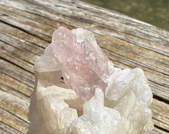 Pink Morganite Crystal from Minas Gerais Brazil