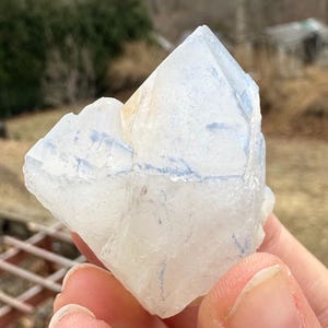 Quartz with Dumortierite Inclusions from Bahia, Brazil
