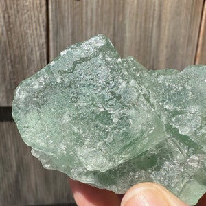 Cabinet Etched Green Cubic Fluorite from Xianghualing Mine China