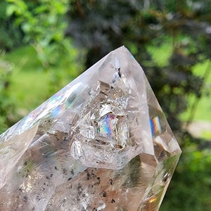 Large Herkimer Diamond Quartz Crystal from New York