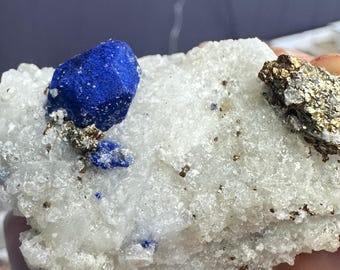Lazurite with Pyrite from Afghanistan